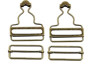 ARTIBETTER Overall Buckles Bib Pants Suspenders Adjustable Buckle Slider for Men