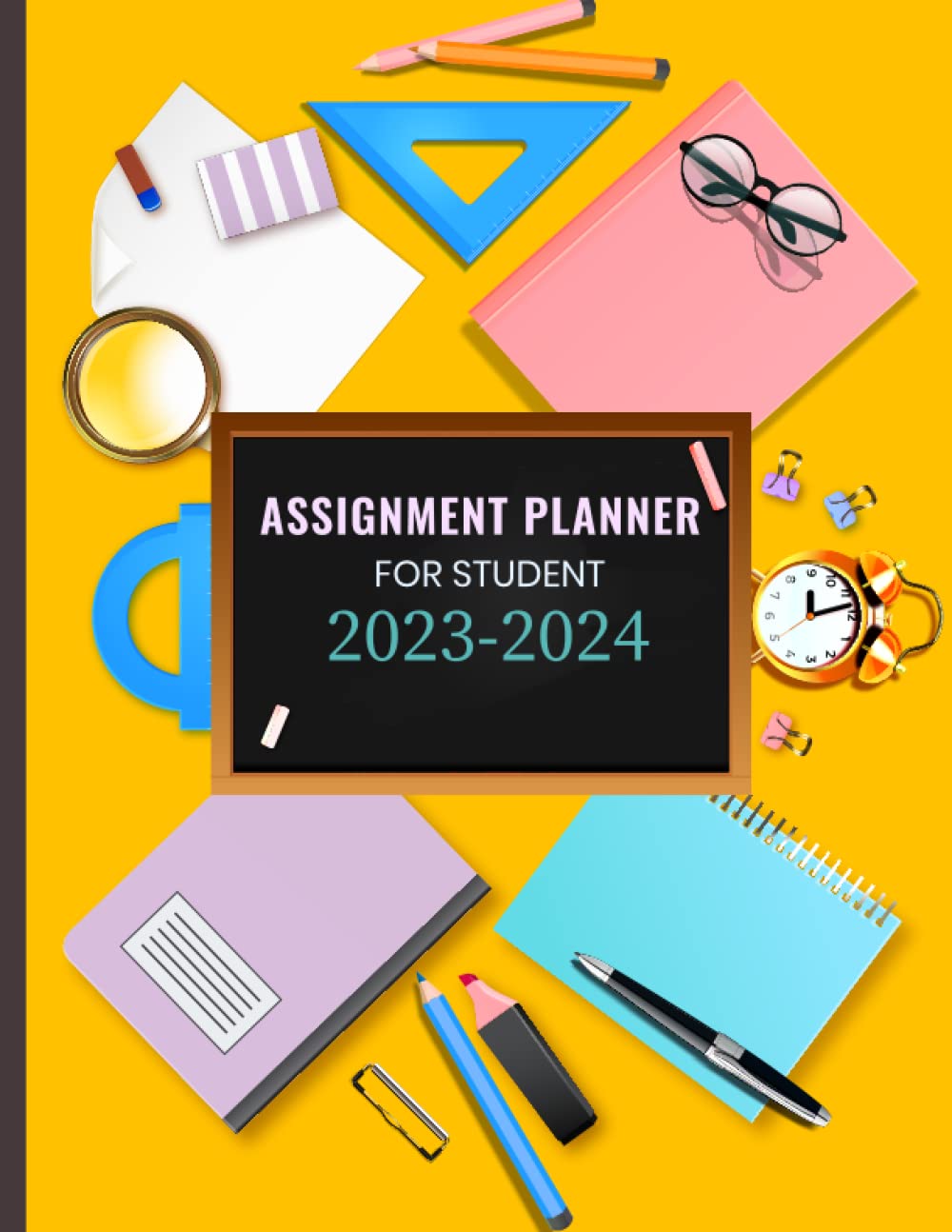 Assignment Planner For Student 2023-2024: Weekly Homework Assignment ...