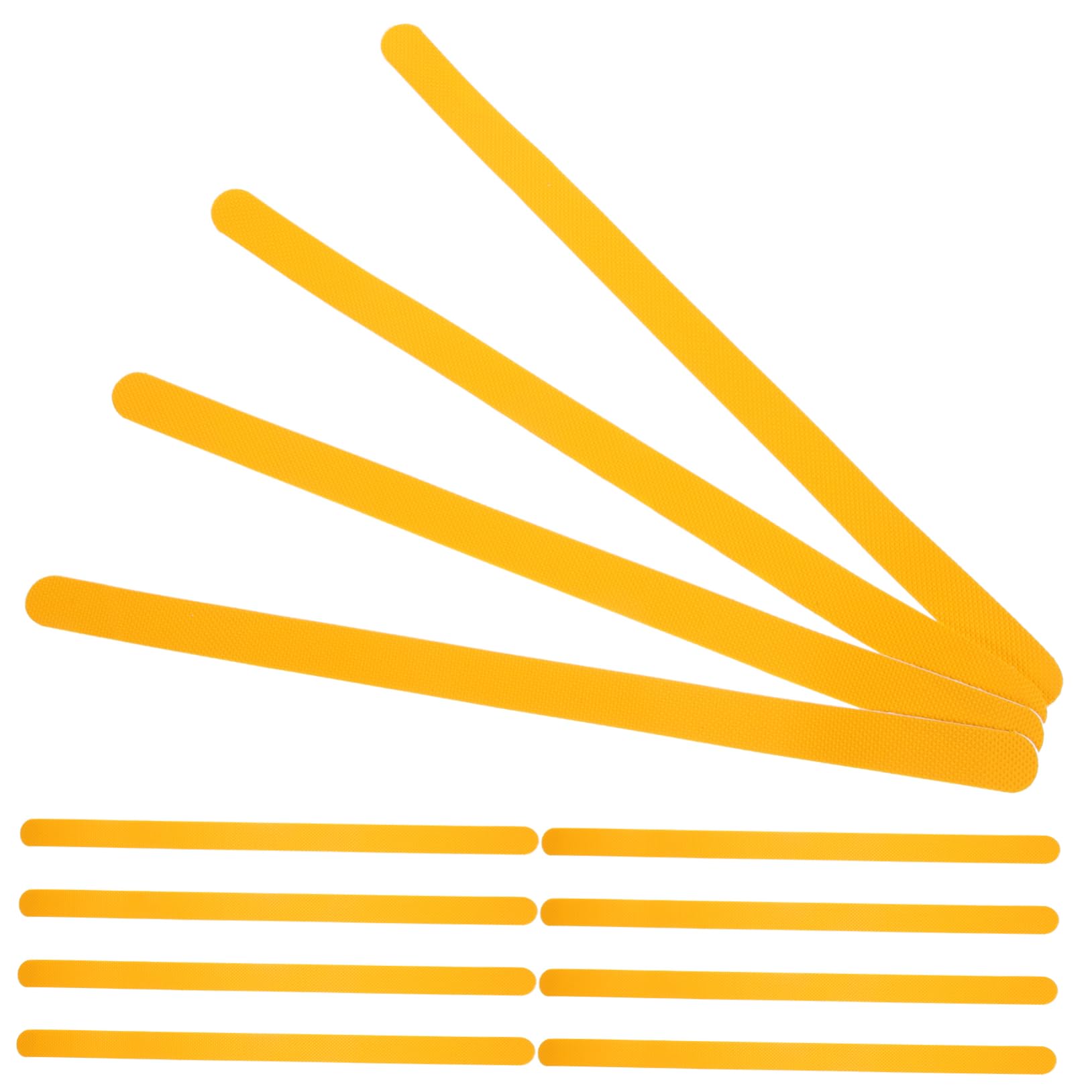 LALAFINA 12Pcs Shower Skid Strip Stickers Non Slip Decals for Bathroom Bathtub Stairs and Floors Practical Non Skid Protection Easy to Use Adhesive Safety Design