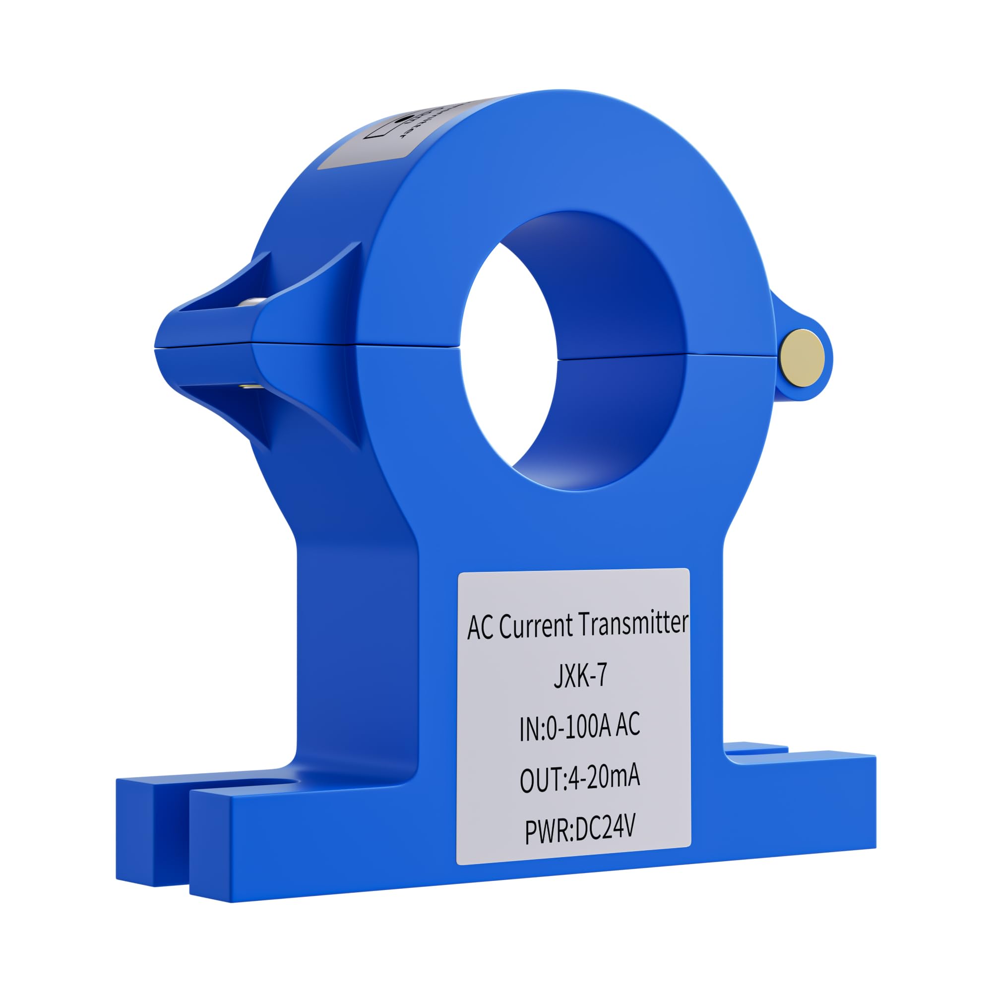 Trasmettitore di corrente alternata/continua 38 mm, 0-50 A, 0-100 A, 0-150 A, sensore ad effetto Hall, relè 0-10 V, 1 pezzo(AC0-800A,25mm)