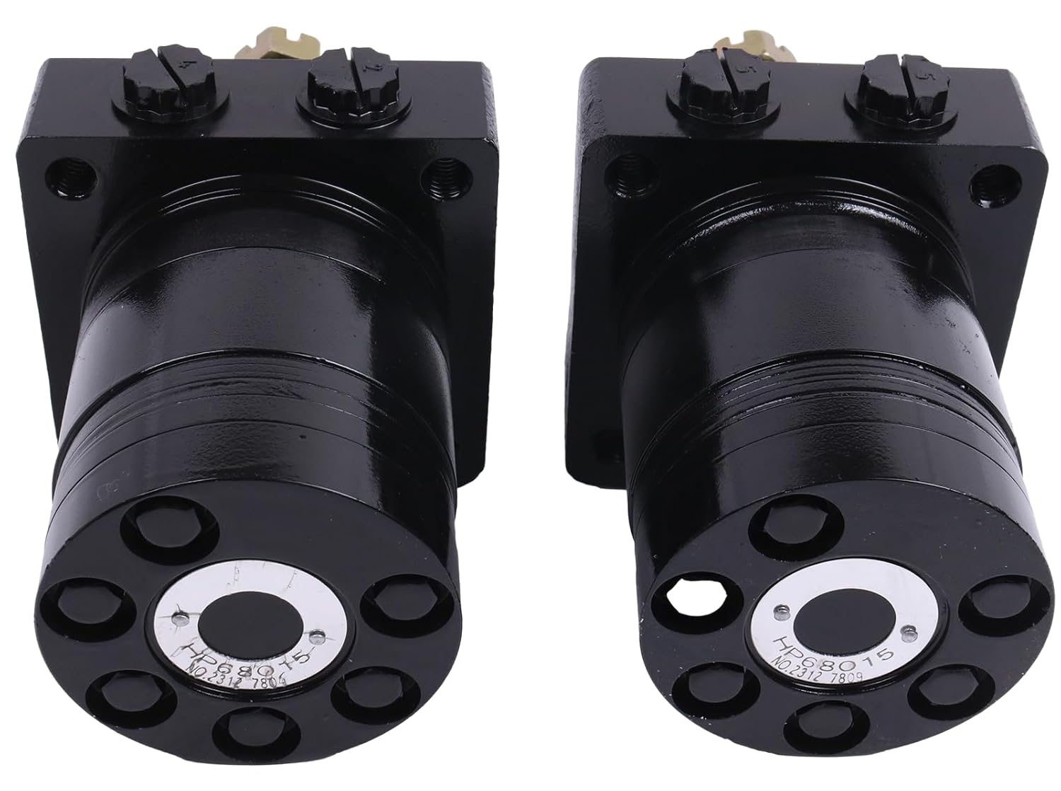 Solarhome 2PCS Hydrulic Wheel Motor 114-0549 TE0195JS250AAMU TE0195JS250AA Compatible with Toro Parker 114-0549