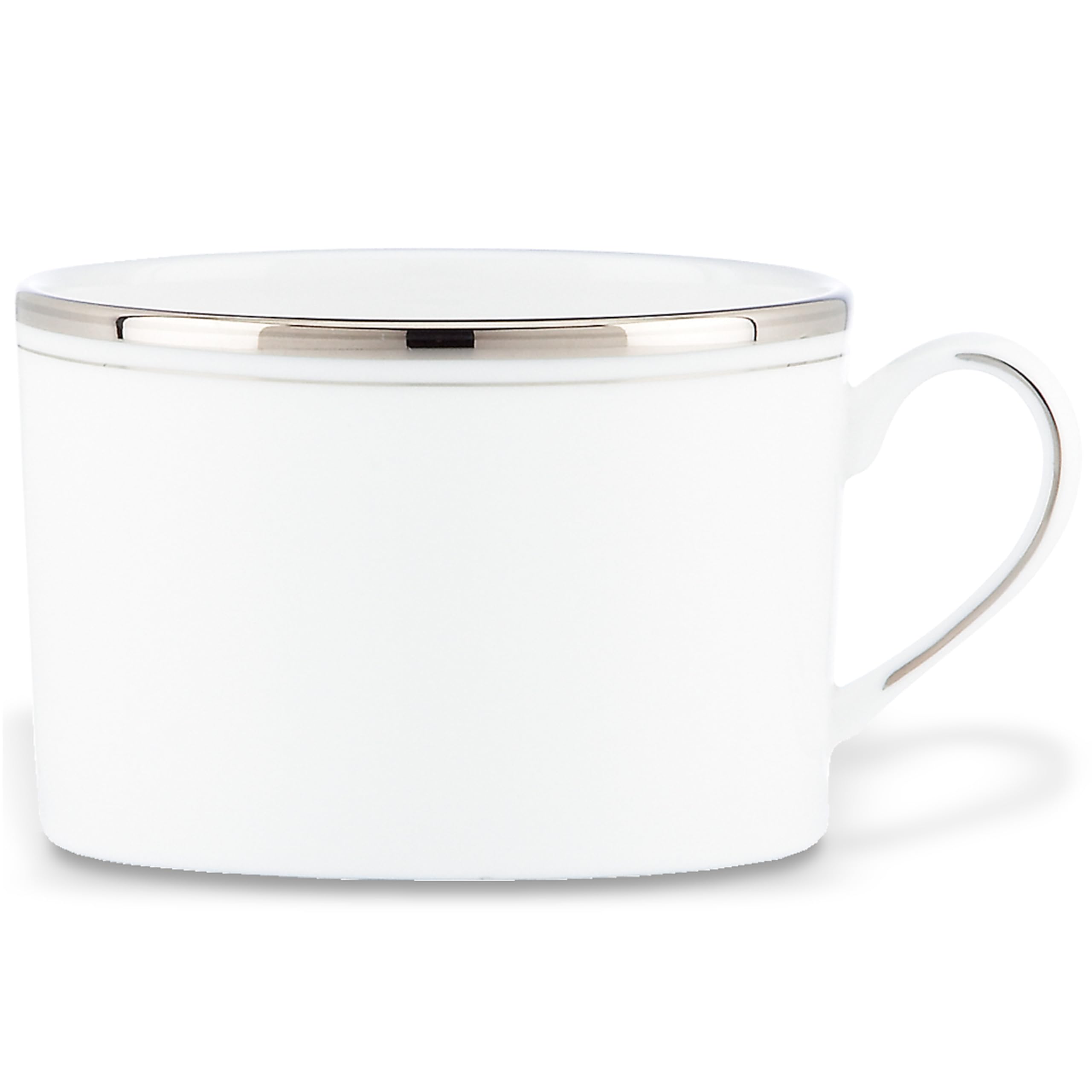 Kate Spade New York Library Lane Platinum Cup, 0.40 LB, White