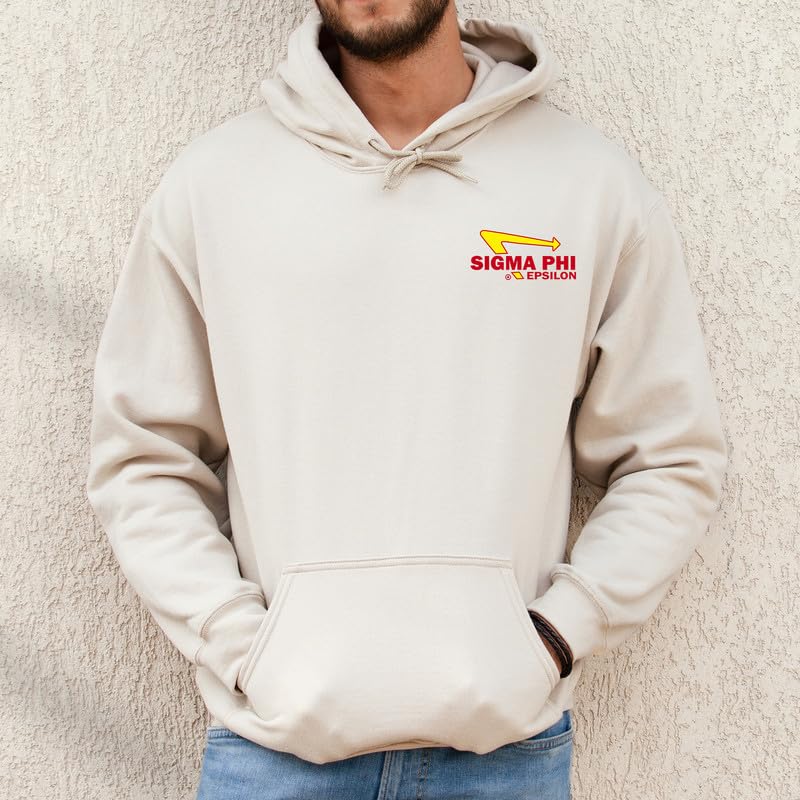 Sigma Phi Epsilon Hoodie - SigEp Vintage Retro Sweatshirt3