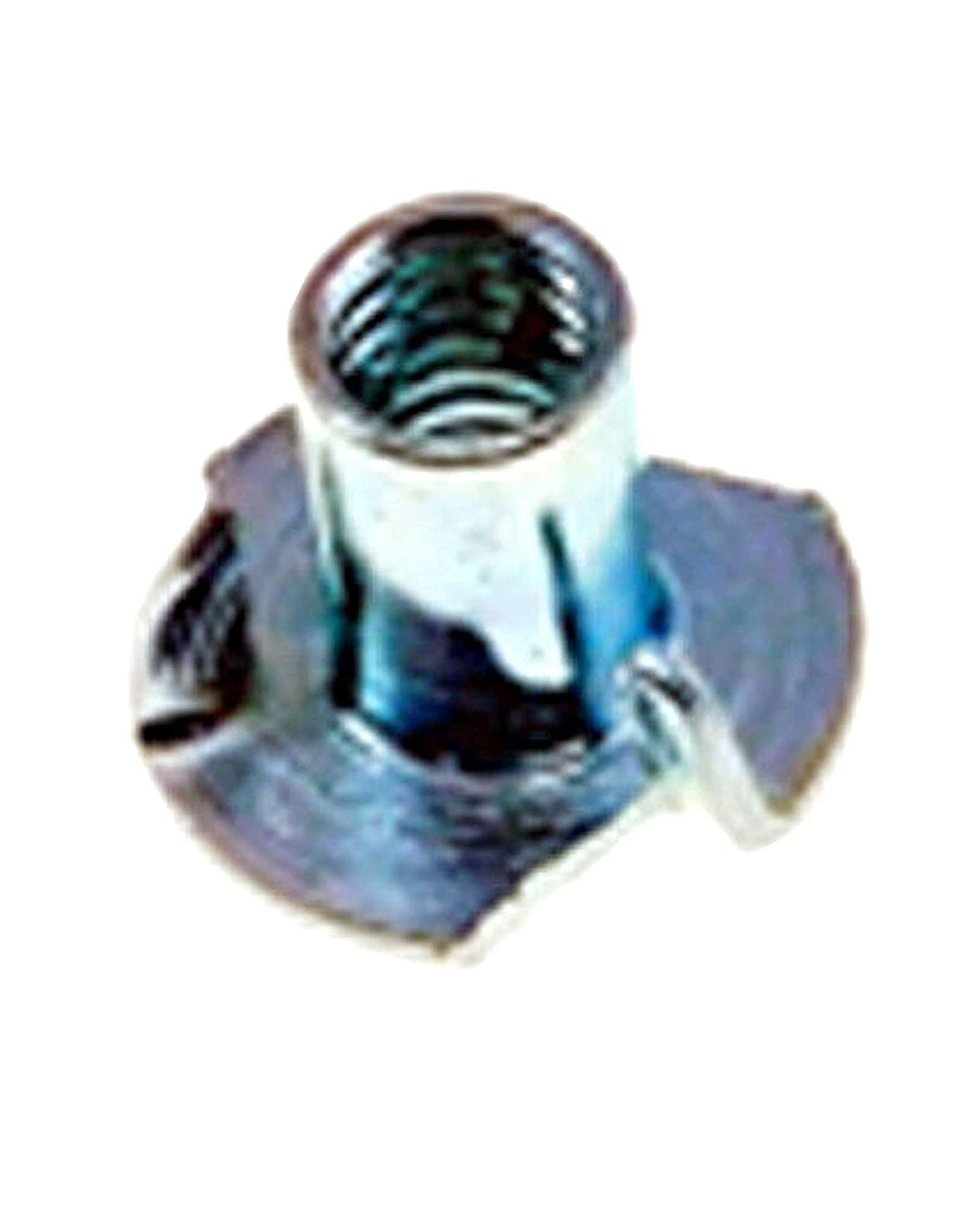 8 Pack T Nuts 5/16-18 3-Prong Zinc Plated Steel T-Nuts 5/16-18 T Slot Nut - 3 Pronged Tee T-Nut Blind Nuts/T-Nuts -3 Prong T Nut 5/16-18 x 5/8" Tee