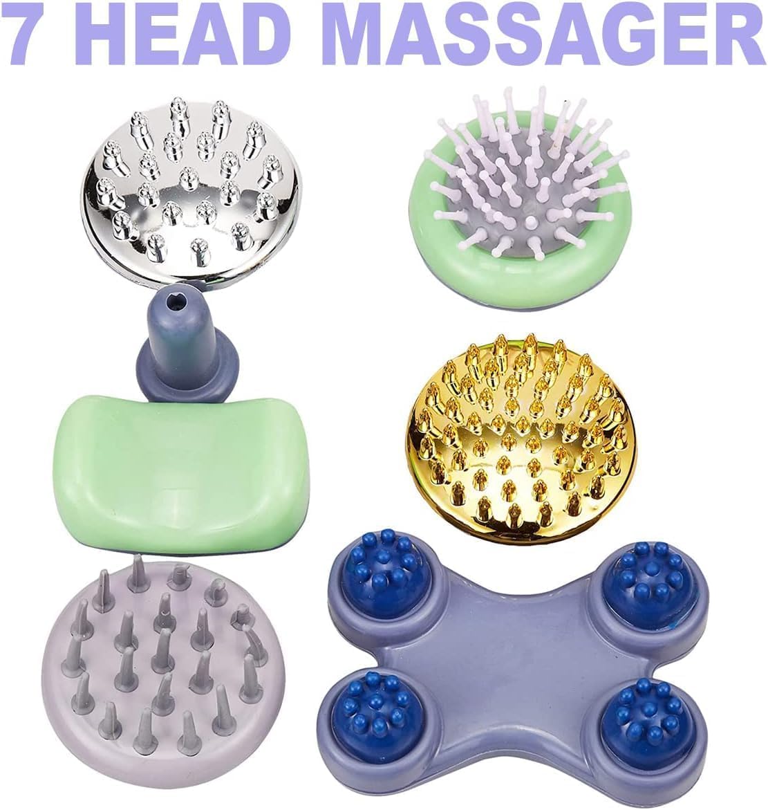 Sarkheliya & co electric full body massage with many attachments, handheld pen relief devices Sarkheliya & co electric full body massage with many attachments, handheld pen relief devices