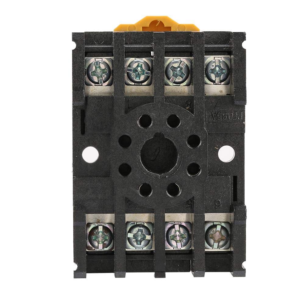 Base presa, base presa relè, PF085A 300V 7A 8 pin Base presa per