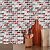 WalDecoo Marble Peel and Stick Backsplash for Kitchen, 10-Sheet Stick on Backsplash for Bathroom, Large Self-Adhesive Kitchen Backsplash, Red Marble Look Decorative Tiles?12"×12"?