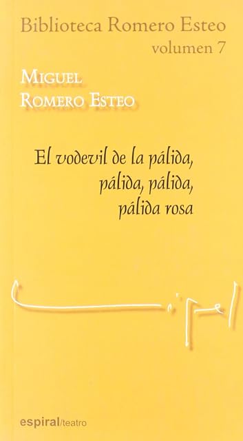 Portada de Biblioteca romero, 7 vodevil palida