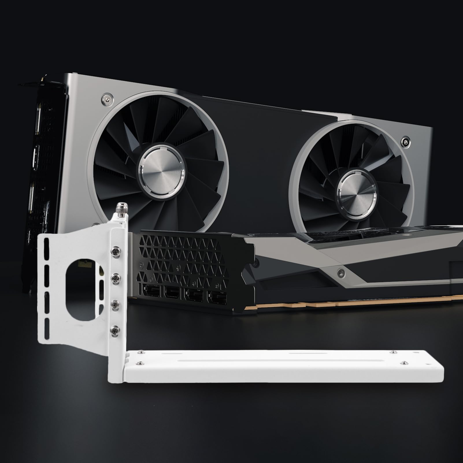 Supporto Verticale per Scheda Grafica Gpu Staffa Gpu Angolo Retto Supporto Scheda Video per Chassis di Grandi Dimensioni Accessorio per Computer
