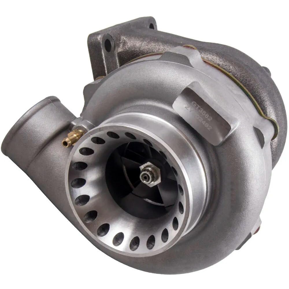 Amazon | GT35 GT3582 ターボ T3 AR.70/63 アンチサージ 