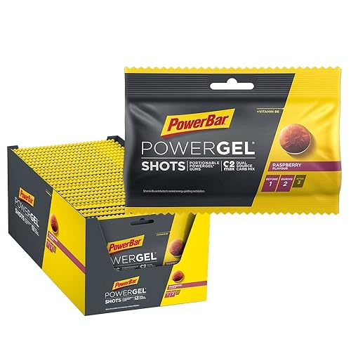 Powerbar Powergel Shots 2.12 oz X 24 Unidades Frambuesa