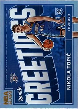 その他 NBA card Amazon.com: 2024-25 NBA Hoops Rookie Greetings Holo #20 Nikola