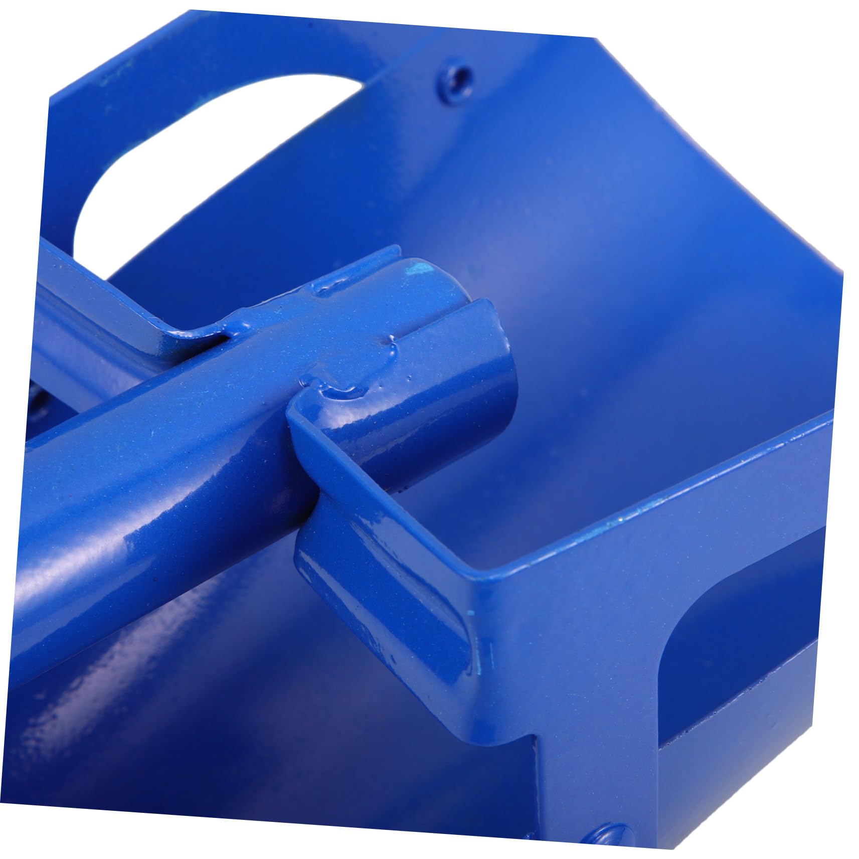 2 Piezas Azada De Acero Al Carbono Suciedad Herramientas De Jardinería Pala De Jardinería Chaquetas Portátil Pala para Macetas Pala De Mano Azada De Césped Cazo Acero Carbono Azul