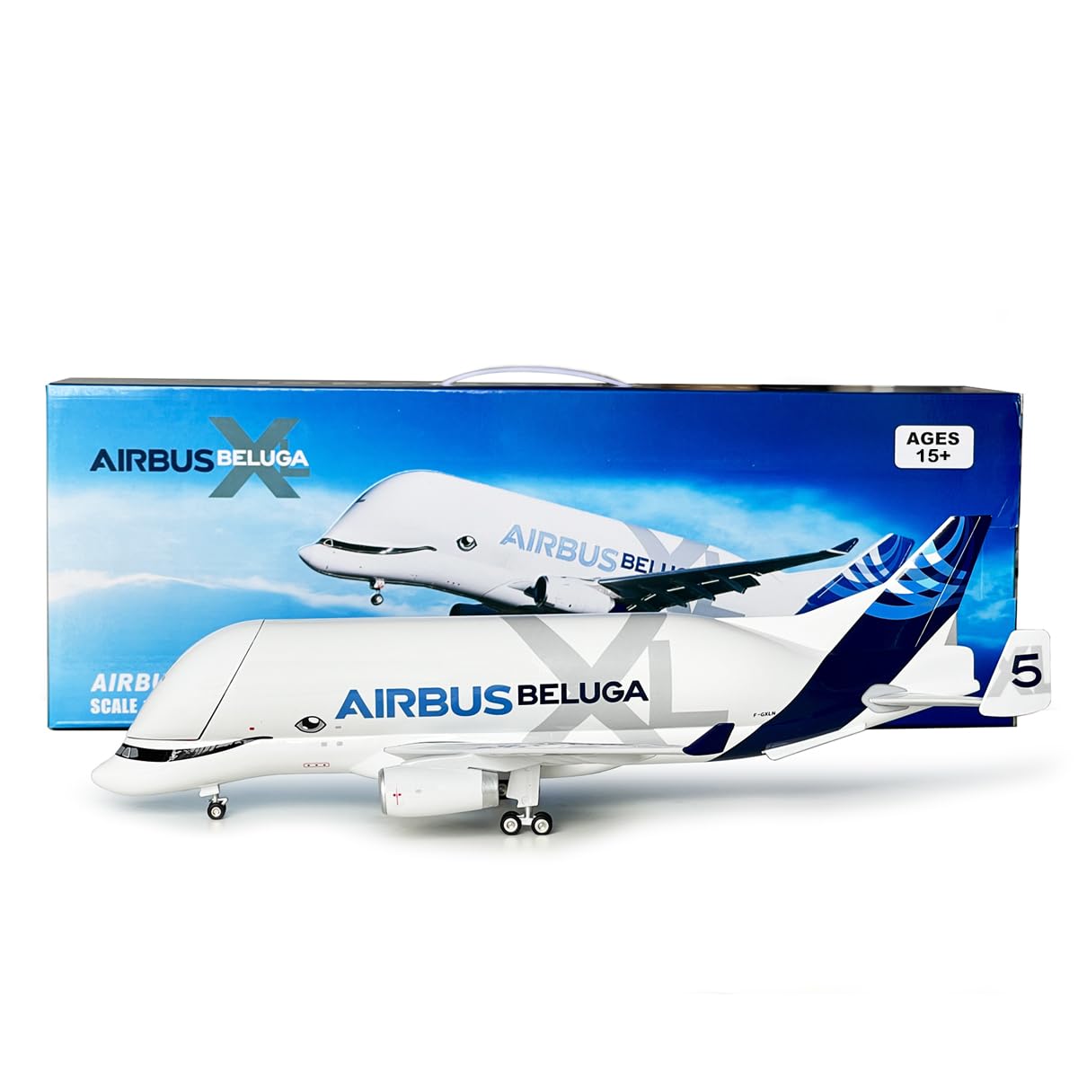 希少 迫力満点 Airbus BELUGA 1/150 モデルプレーン模型飛行機