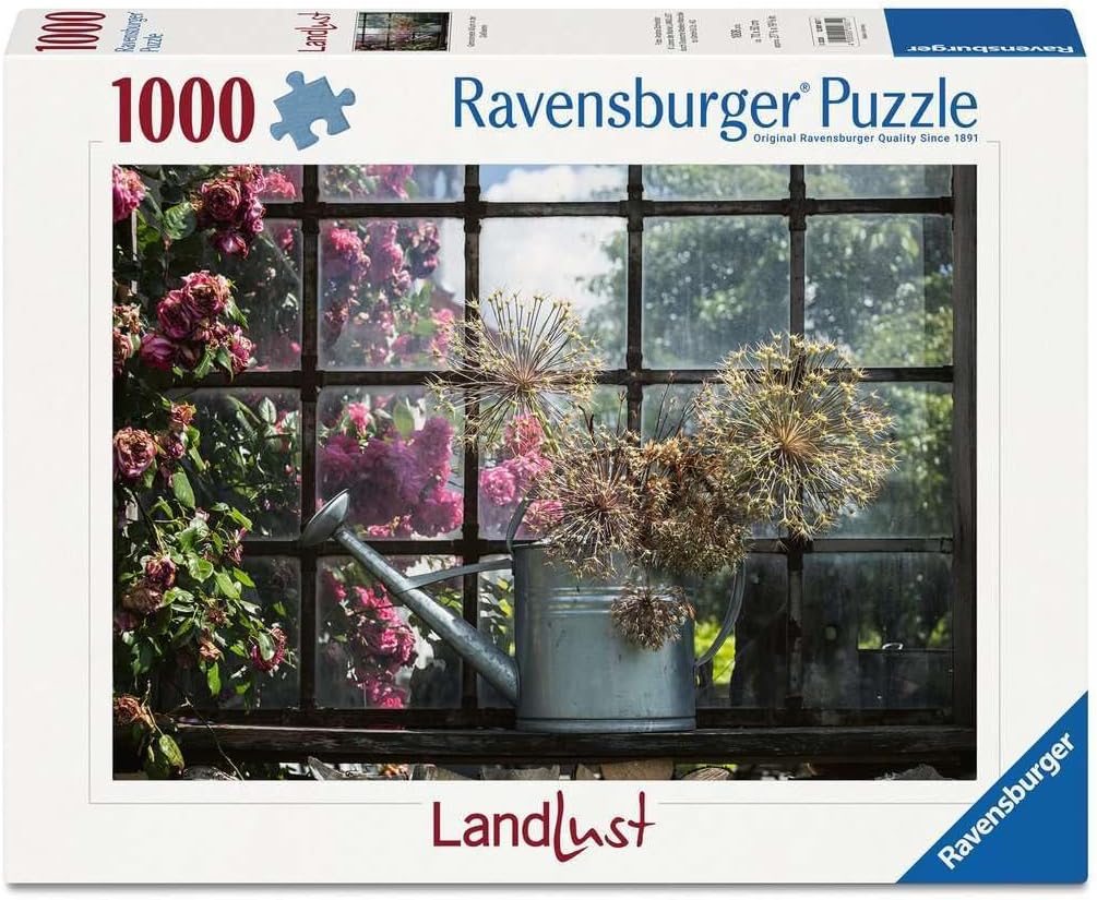 Ravensburger Adult Puzzle 1000 Pieces - Dried Allium in the Watering Can