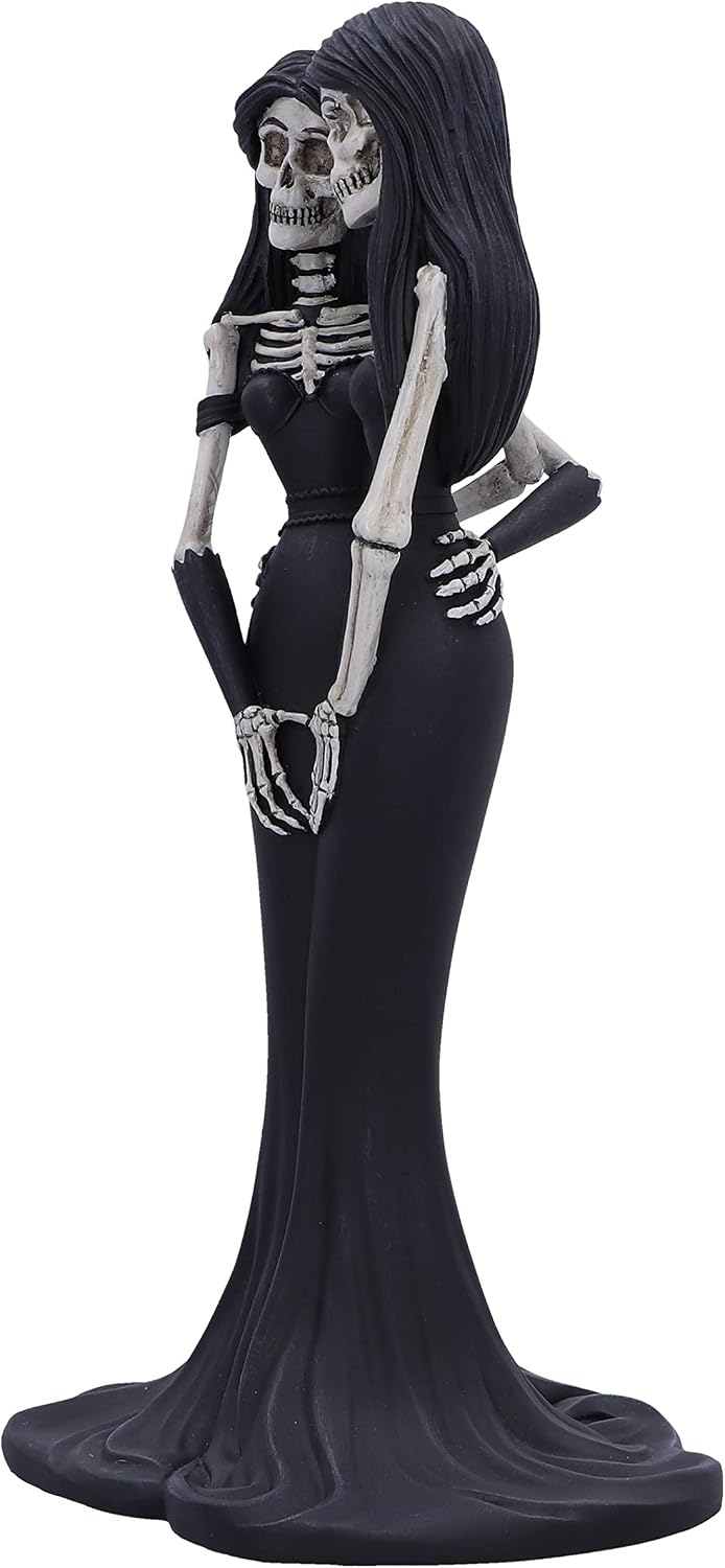 Nemesis Now Eternal Sisters 24cm, Resin, Gothic Wedding Giftware, Skeleton Sisters Figurine, Cast in The Finest Resin, Hand-Painted image 2