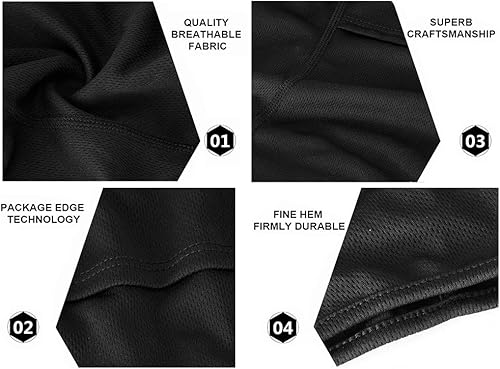 Miniatura 5 de Valleycomfy 4PCS Balaclava Ski Mask Winter Face Mask Men Women UV Protection Hood Windproof Sun Hood Tactical Masks