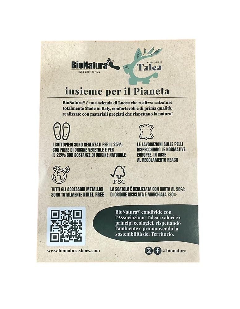 BioNatura 11 Vegas RX Imb, Sabot Unisex in Pelle Scamosciata con Plantare Anatomico