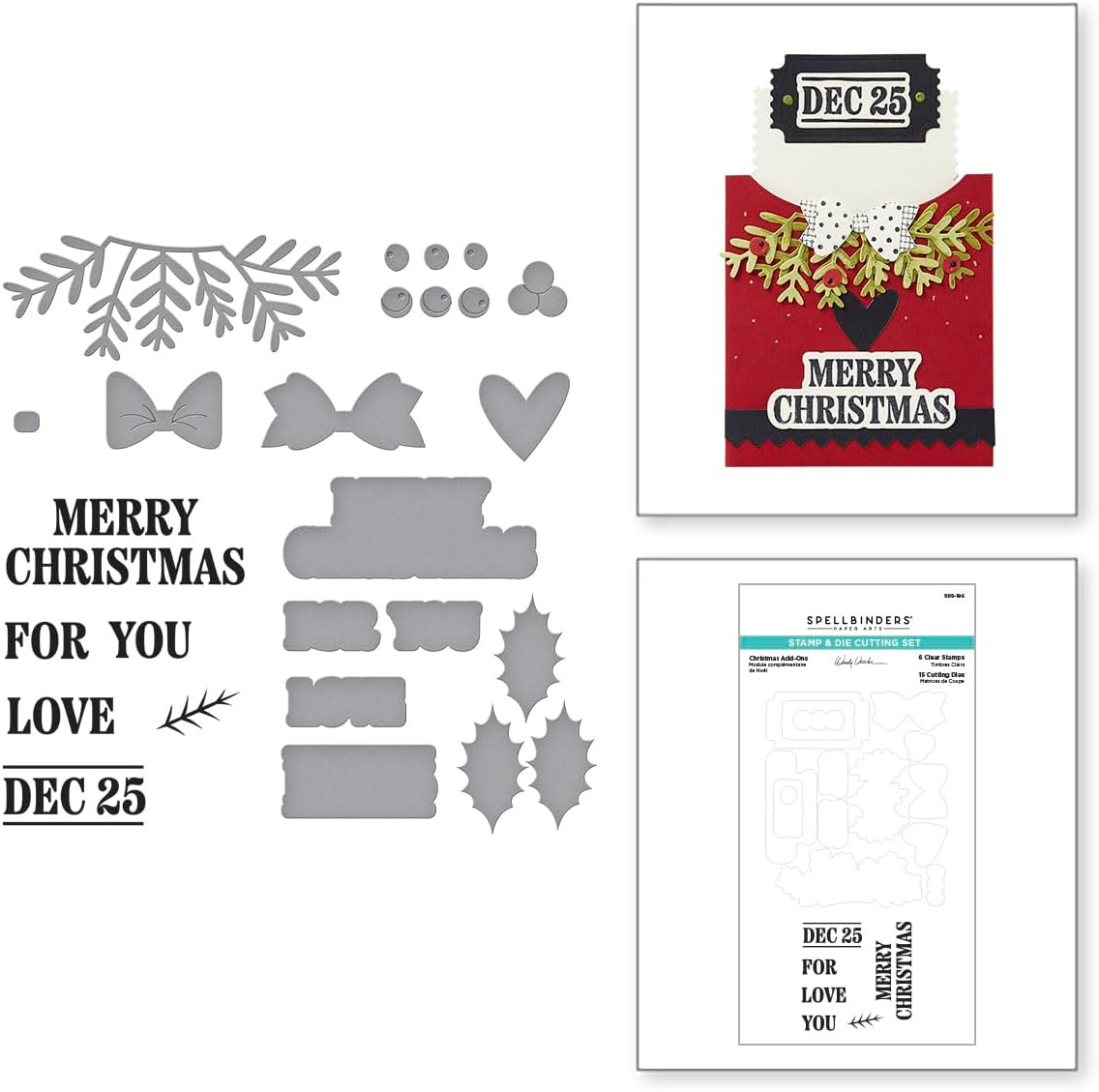 Spellbinders BD-0902 Not Your Ordinary Card Collection I Want It All! Bundle by Wendy Vecchi