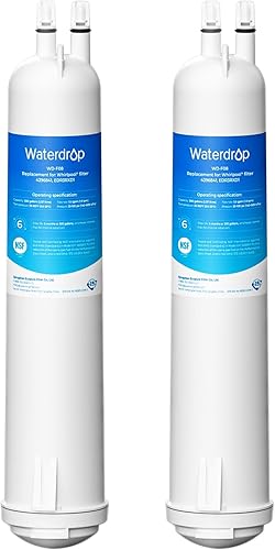 Miniatura 10 de Waterdrop 4396841 Reemplazo para filtro Everydrop® 3, EDR3RXD1, 4396710, Kenmore® 46-9083, 46-9030, filtro de agua para refrigerador, 1 filtro