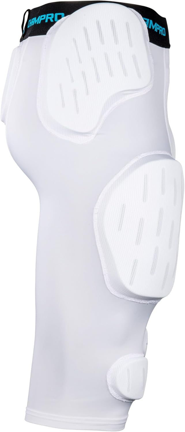 Champro Formation 7-Pad Girdle Adult L White - Image 3