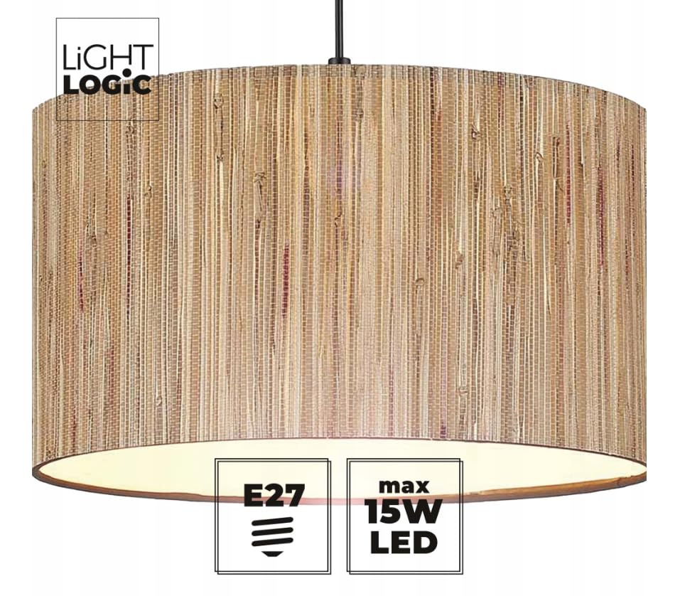 Pendellampe für Wohnzimmer - Hängelampe Höhenverstellbar für E27 LED Leuchtmittel - Moderne Pendelleuchte, Innenbeleuchtung für Küche Schlafzimmer