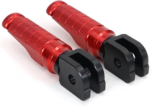 Miniatura 3 de Motorcycle Front Footrests Foot Pegs Pedals Fit MT-07 MT-07 GT MT-09 MT-09 SP MT-09 GT XSR700 XSR900 (Color  Red MT-09 Logo)