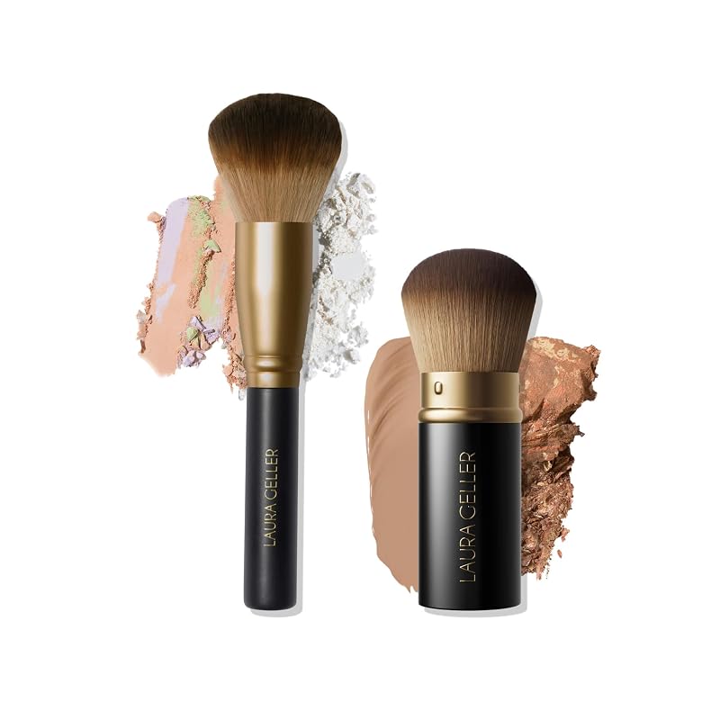 LAURA GELLER NEW YORK Conjunto com 2 Pincéis para Maquiagem Facial Blending Beauties