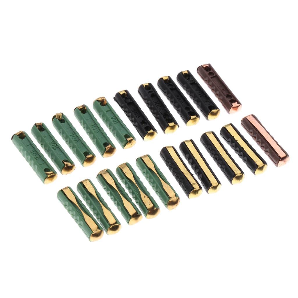 CALANDIS® 20 Pieces 10A 25A 30A European Ceramic Fuse Tube Assortment 23Mmx5Mm-image-35