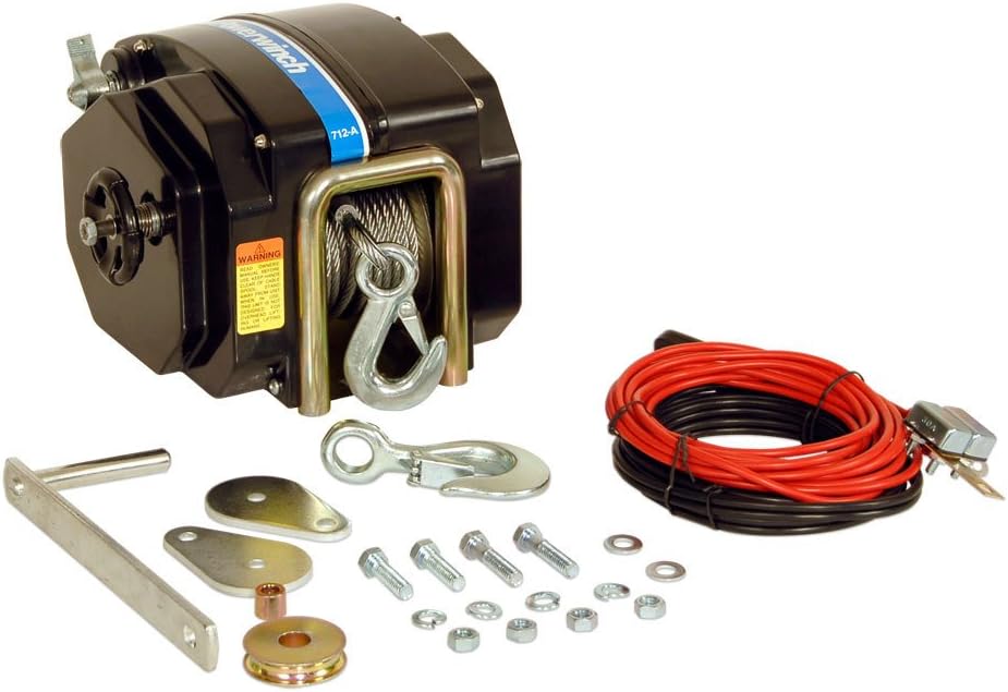 Powerwinch 712A Trailer Winch For Boats To 6000 Lb.