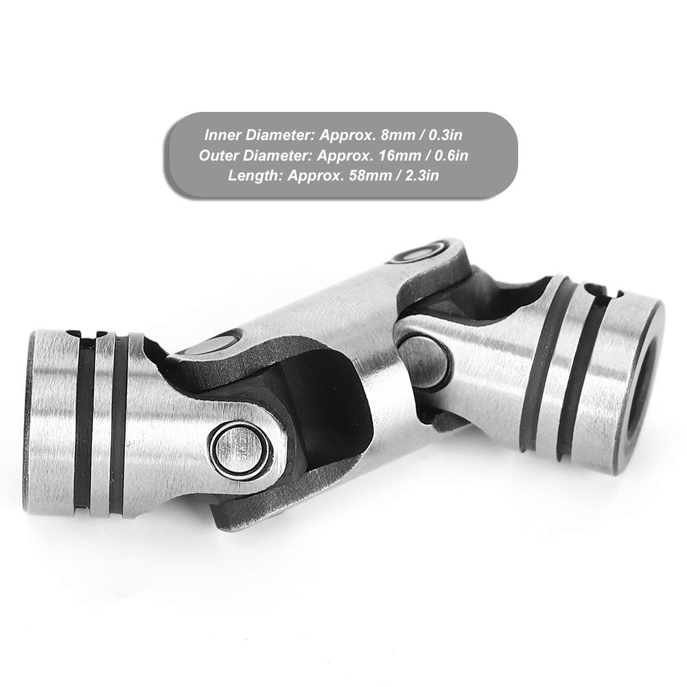 Acoplamiento Universal Aleación de Acero 3 - Sección 8x16x58mm |para coche RC