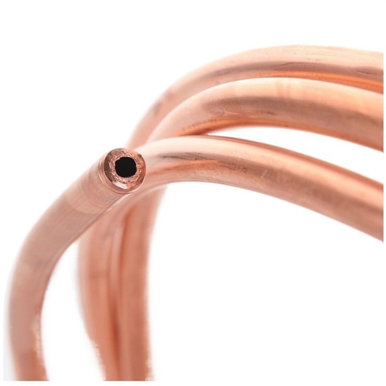 Vhkjewe One Color T2 Copper Tubes For Air Conditioning Refrigeration 2Mm To 12.7Mm Od Coil(Od 9.52Mm X T 0.7Mm 3 Meter)