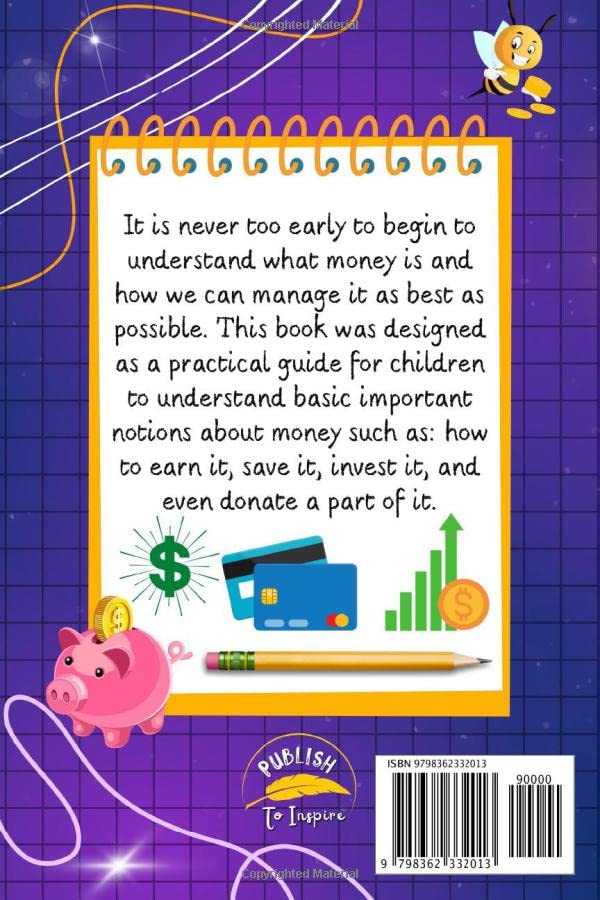 Miniatura 2 de Understanding Money - Finance Activity Book and Lessons on Earning, Saving & Investing for Kids Ages 8-12 Engaging Activities to Develop Financial