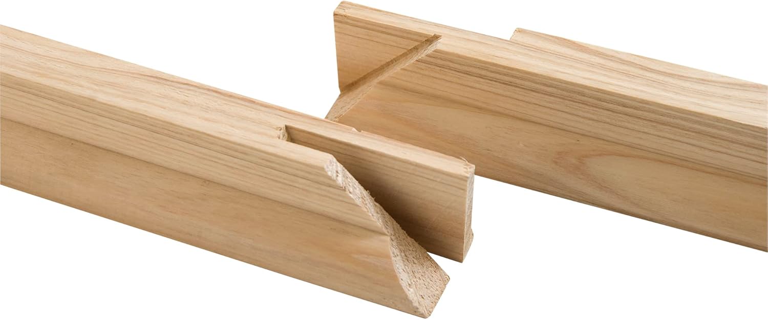 Creative Mark Gallery Pro Medium Duty 38 Stretcher Bars - 20 Pack Flush Frame and Rigid Support Bars for Stretching Canvas - Perfect for Artists, DIY, Restoration