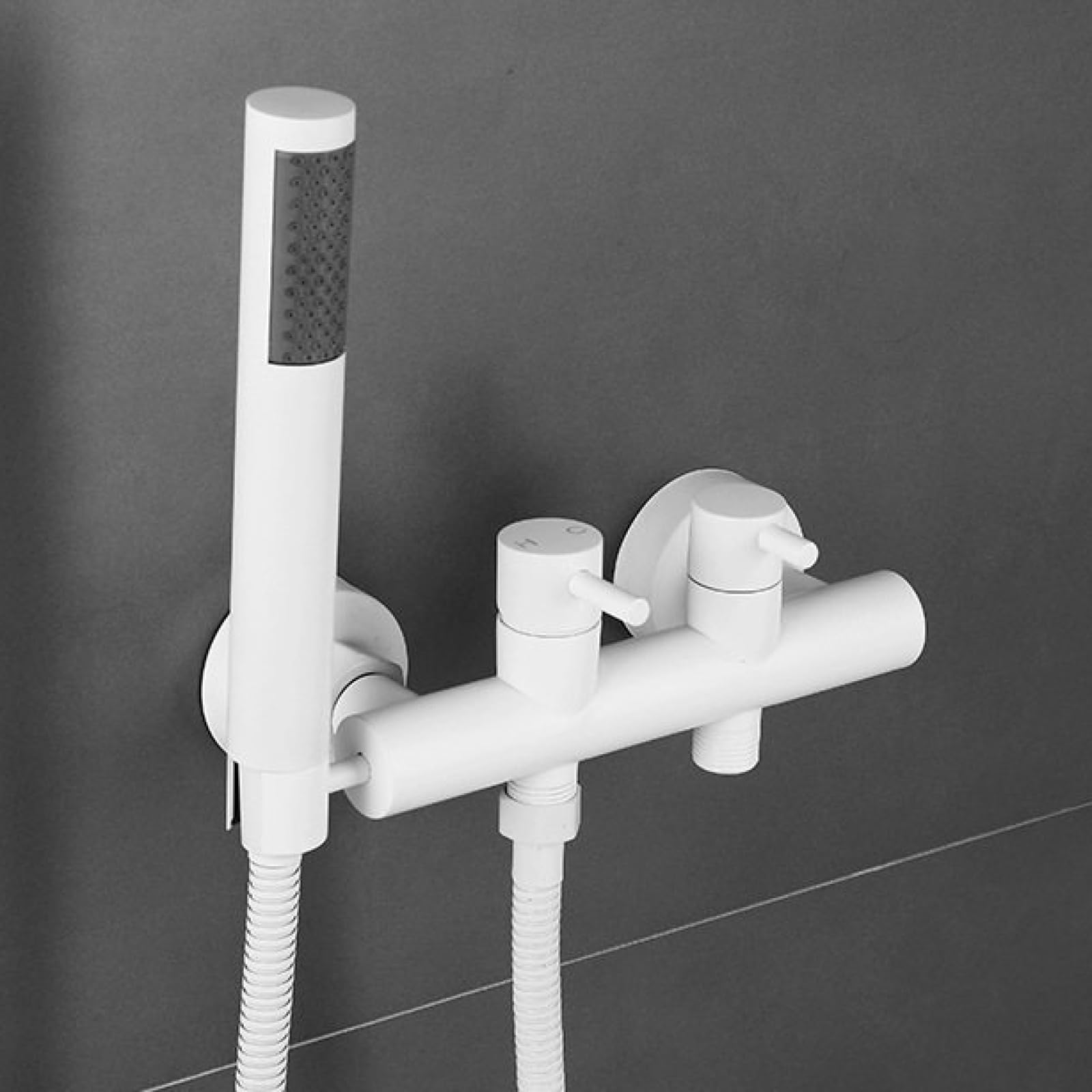 Rociador de mano para inodoro con grifo de doble salida para renovar el confort de tu baño