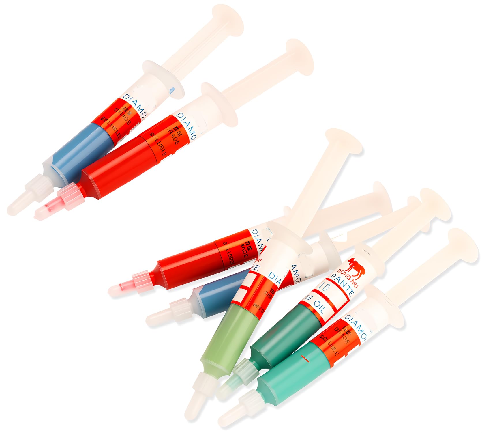 Sponsored Ad – 7pcs 5 Gram Diamond Lapping Paste Polishing Compound for Fine to Final Polishing, Grits 1000# 10000#