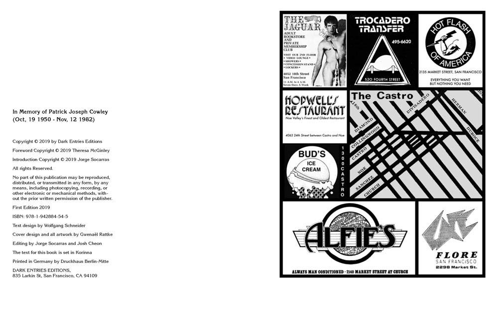 Mechanical Fantasy Box: The Homoerotic Journal of Patrick Cowley
