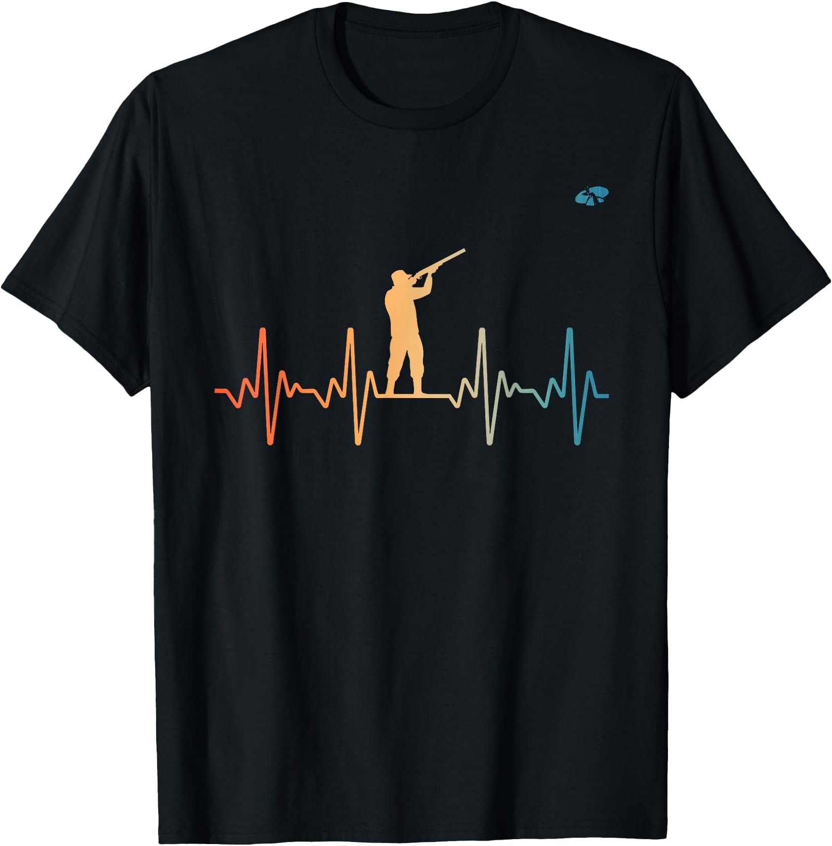 Cool Trap Shooting for Men Dad Skeet Target Sporting Clays T-Shirt
