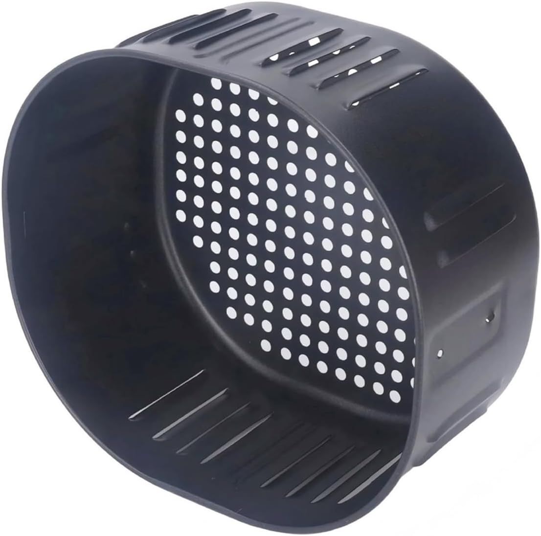 Fryer Replacement Basket 5.5L Fryer Accessories Non Stick Fry Oil Drainage Basket Black，air Fryer Cooking