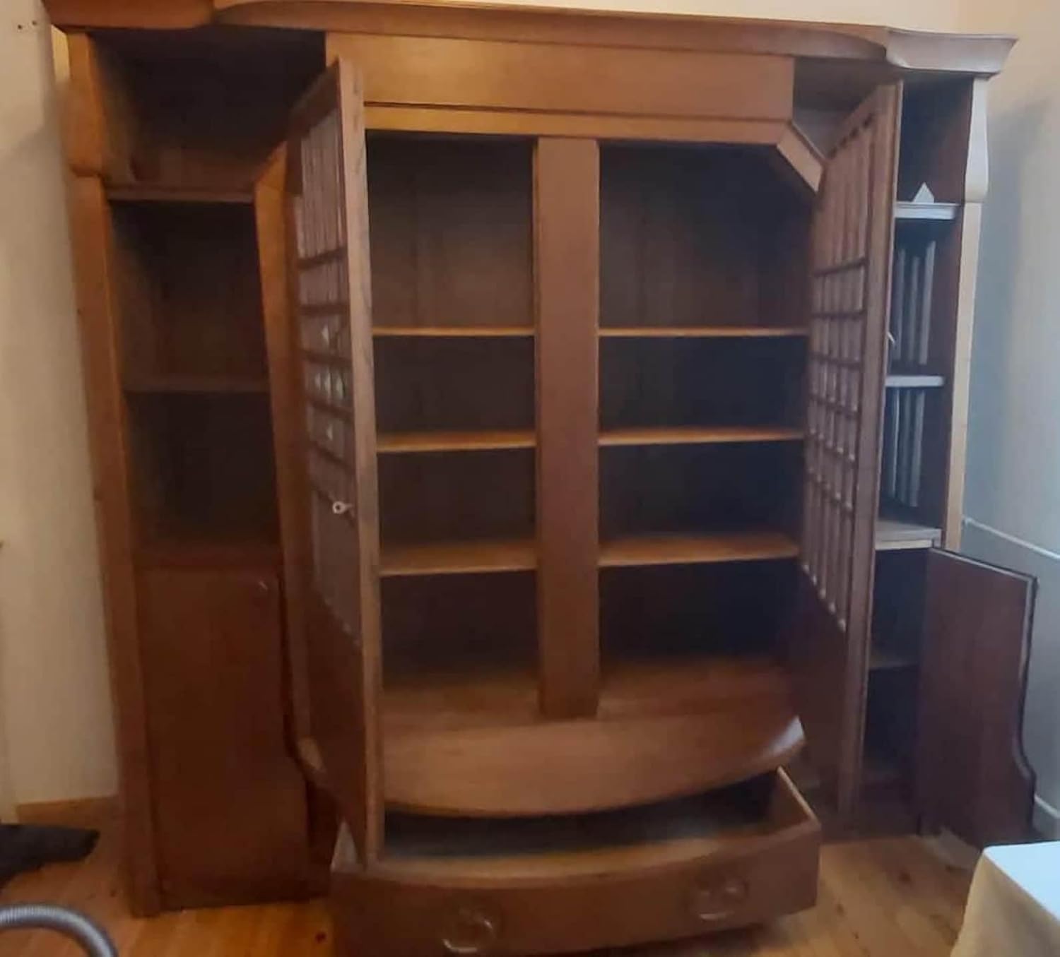 Cabinet Bookcase for Bedroom, Living Room, Home Office(BROWN)