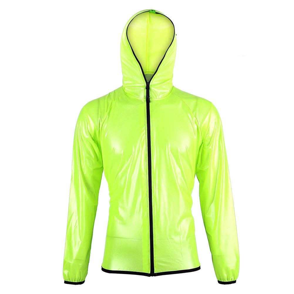 Veste de pluie imperméable coupe-vent réfléchissante avec pantalon pour homme et femme