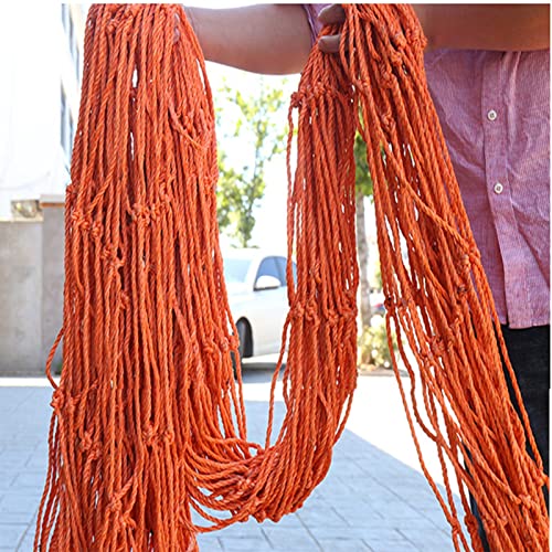 MLYY Red Maletero Remolque Seguridad Red de Carga Extragrande para Trabajo Pesado, Red de comestibles Naranja, Trailer Van Cargo Carrier Pickup Truck Bed, 6m/ 8m/ 12m/ 18m de Ancho Cover