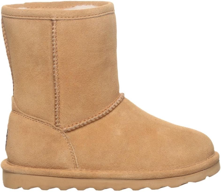 BEARPAW Elle Youth Multiple Colors | Youth's Boot Classic Suede | Youth's Slip On Boot | Comfortable Winter Boot