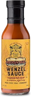 #1 Sandwich Hot Sauce Spicy Tangy Delicious Makes For A Legendary Meal, 12oz Bottle