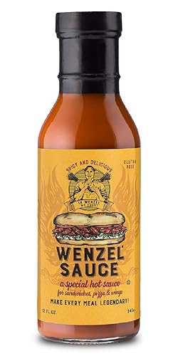 Miniatura 1 de Wenzel  Salsa picante #1 sándwich picante picante picante delicioso hace una comida legendaria, botella de 12 onzas
