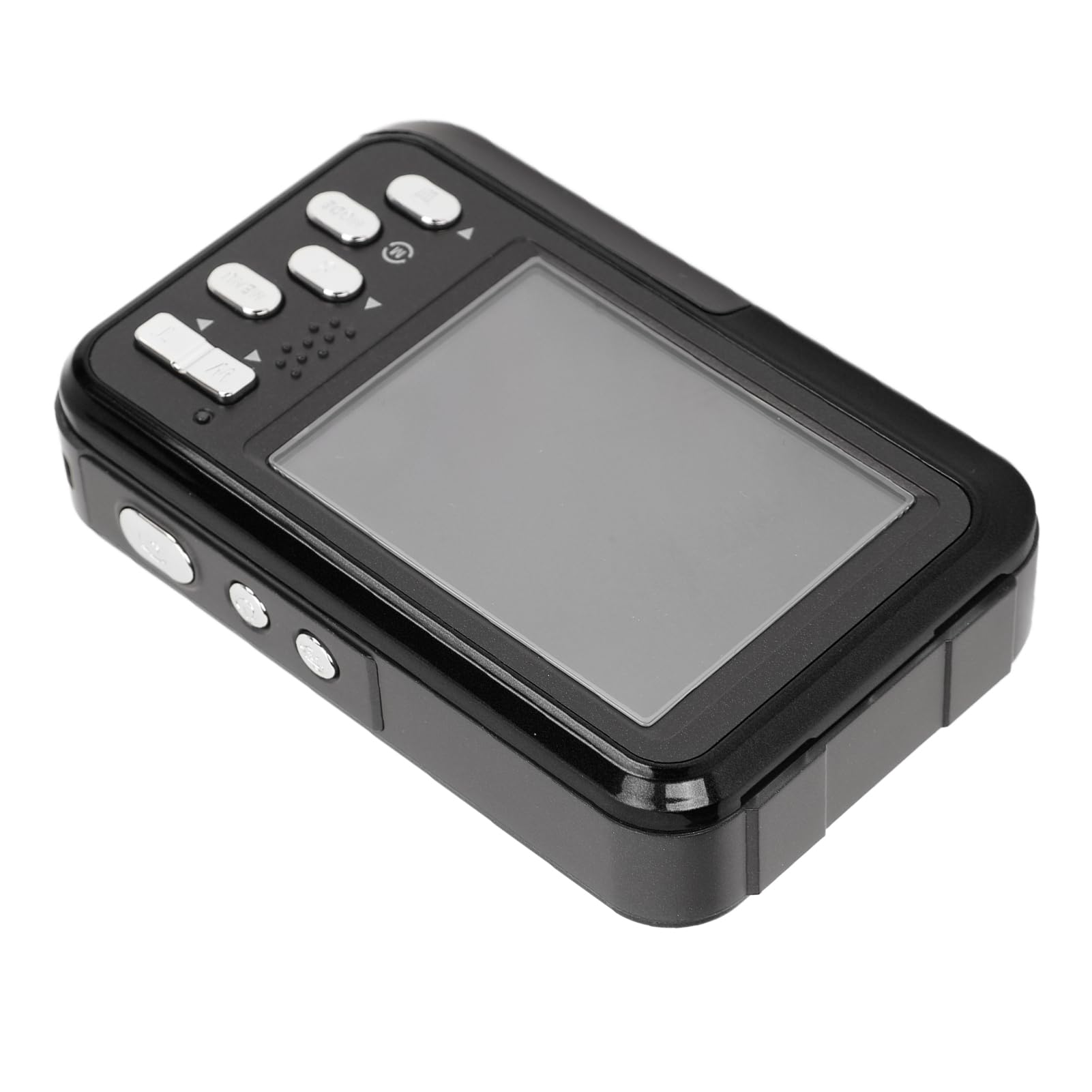 Cámara subacuática 4K de con 48 MP automático, pantalla, agua de 11 pies para esnórquel y emocionante al aire libre S (negro)