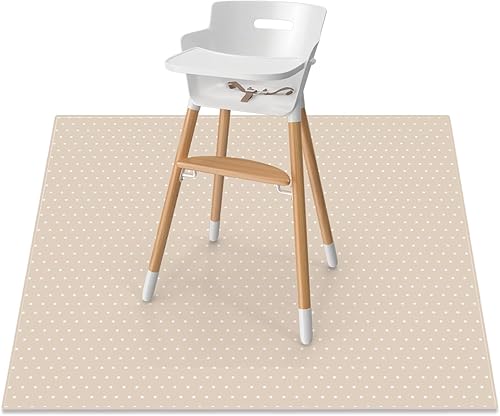 WeeSprout Tapete de juego grande de 51 x 51 pulgadas con superficie duradera e impermeable y parte inferior antideslizante para bebés y niños disponible en Yaxa Colombia