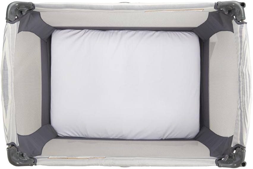 PUREgrace Playard Sábana de colchón y protector en uno Fabricado con