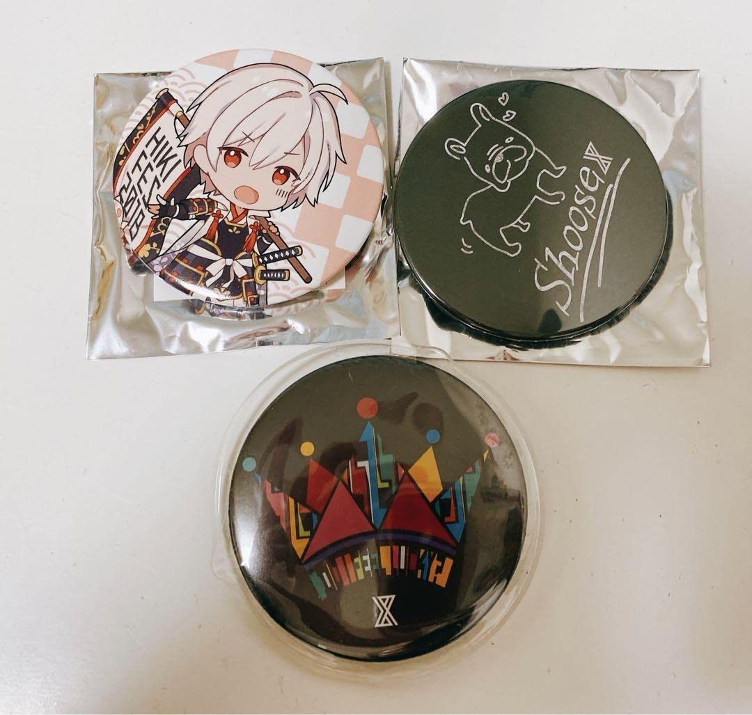 歌い手さん 缶バッジ