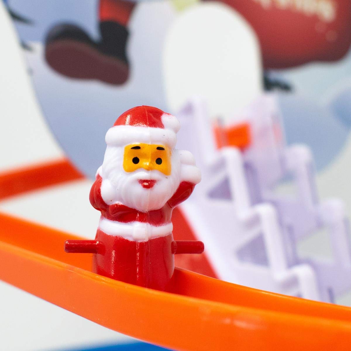 RC Santa Race Track Toy With Music & Lights, Electric Santas Chasing Race Track Game Set, Fun - View #14